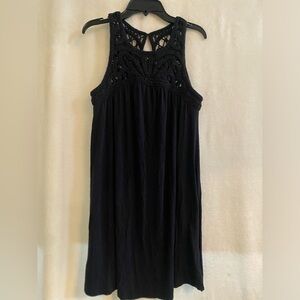 ann taylor loft black dress
